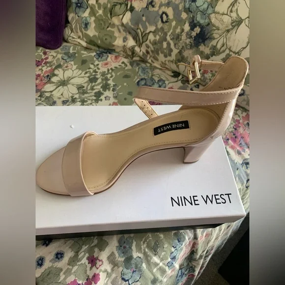 Nine West Nude Sandals - Picture 2 of 3